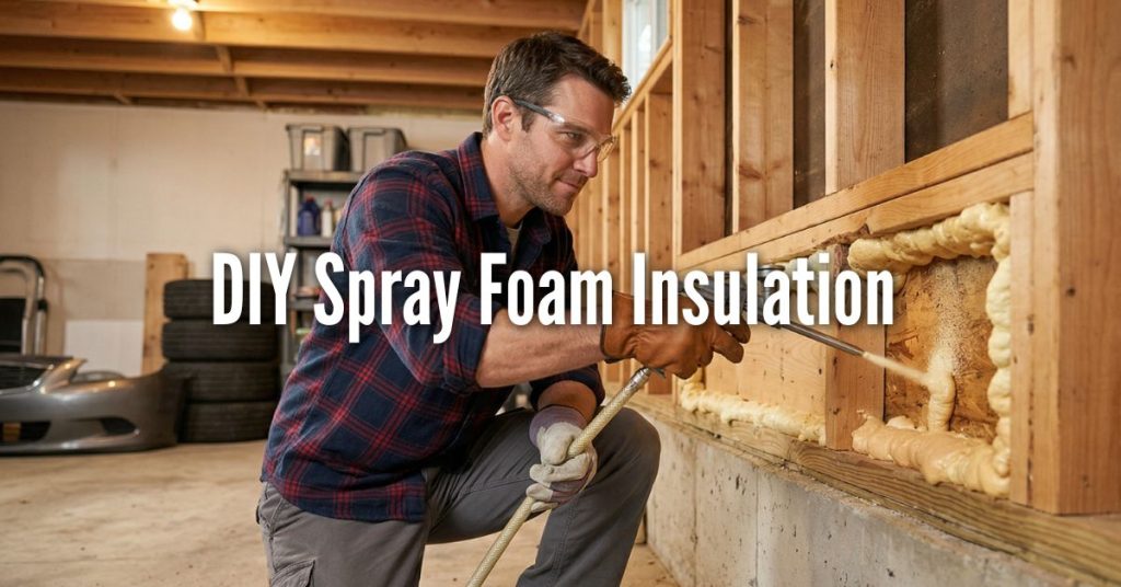 DIY Spray Foam Insulation: A Complete Beginner’s Guide