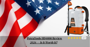 PetraTools HD4000 Backpack Sprayer - Full View