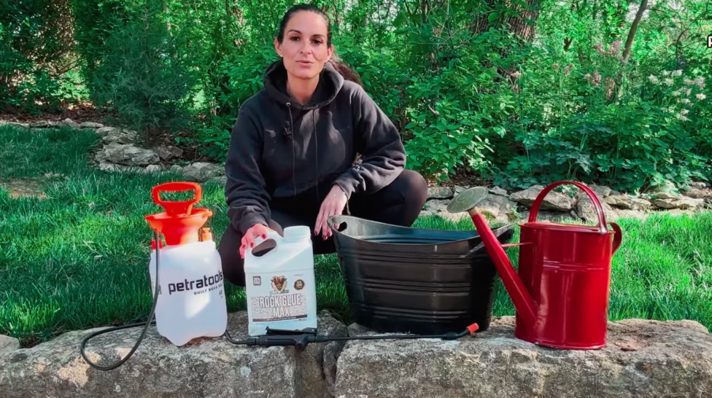 Three common methods for application: spray on, pour on, mix in. 