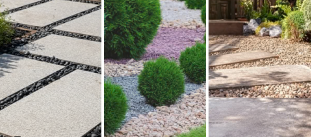 Rock Glue holds rocks and stones for a cleaner, neater looking landscape. 
