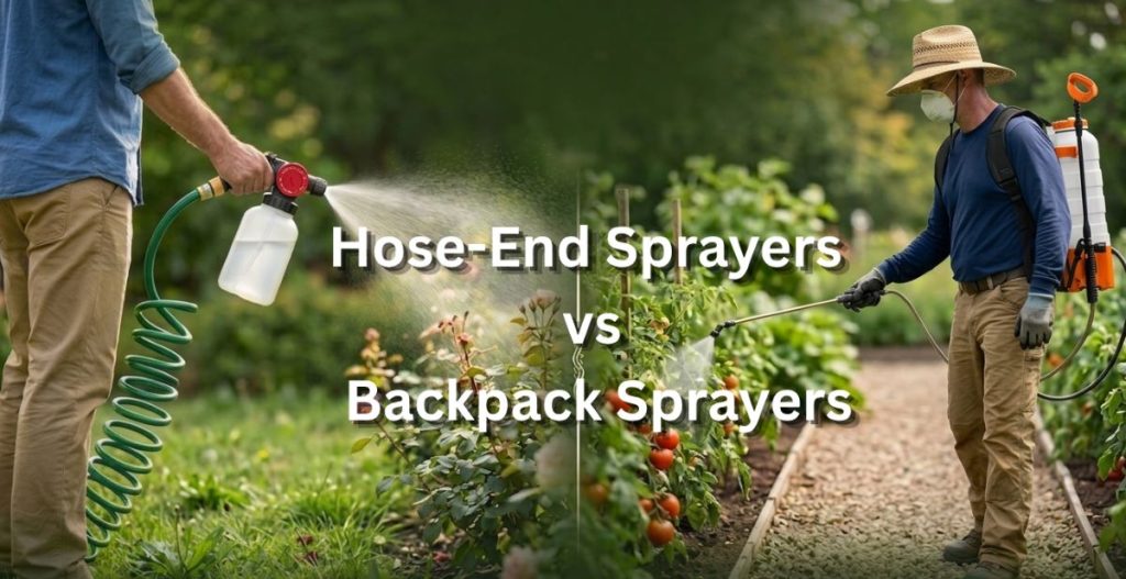 Best Hose-End Sprayers vs Backpack Sprayers: Which Saves You More?